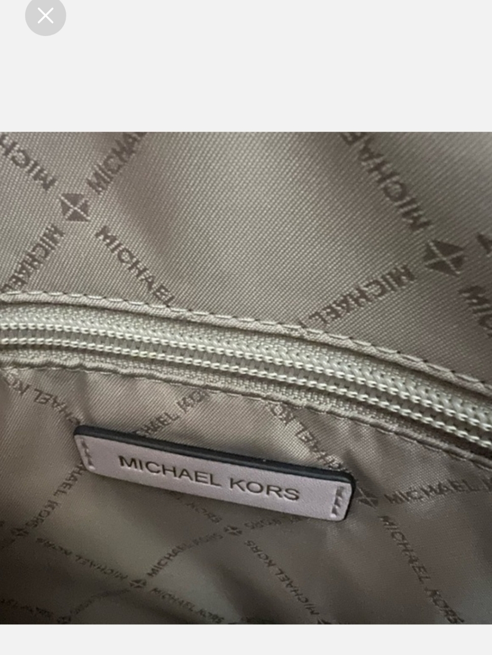Michael Kors Blush Pink Pebbled Leather Satchel - Picture 9 of 12